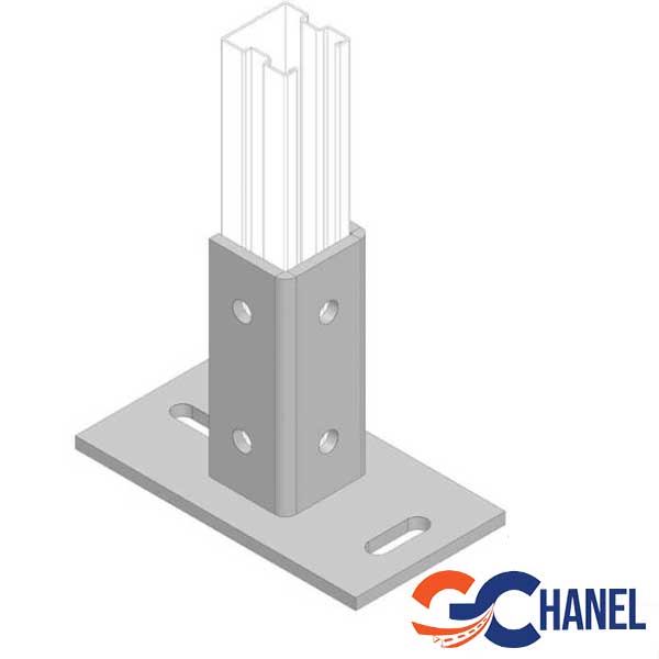 اتصال پایه پروفیل سی جوشی لوبیایی
